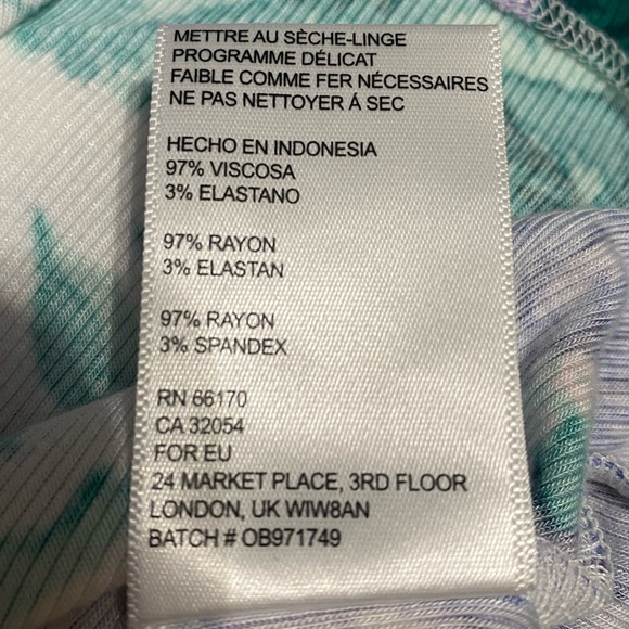 Urban Outfitters Tiffy Tie-Front Floral Tank Top - Picture 10 of 10